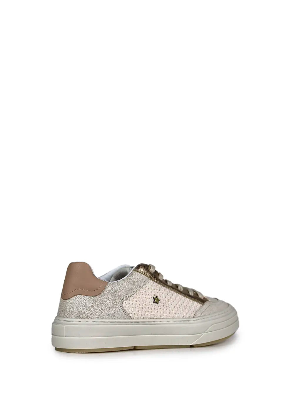 Zapatillas de Piel Blancas y Suela Plana