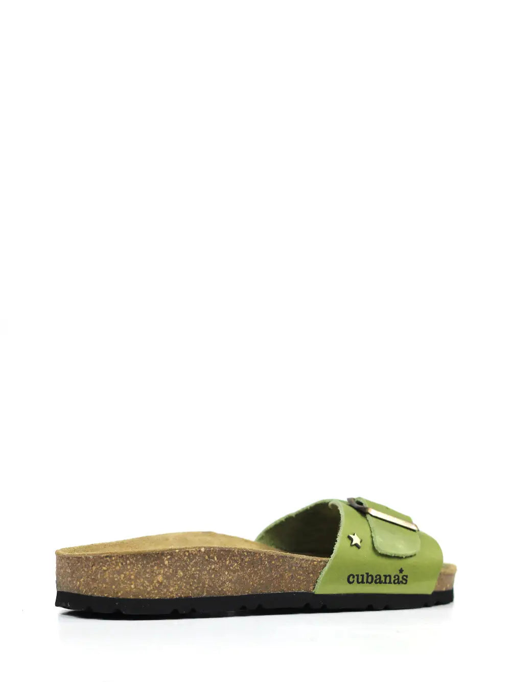 Sandale Júlia en Cuir Vert