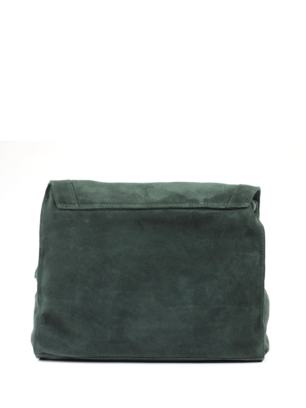 Bolso de Gamuza Verde