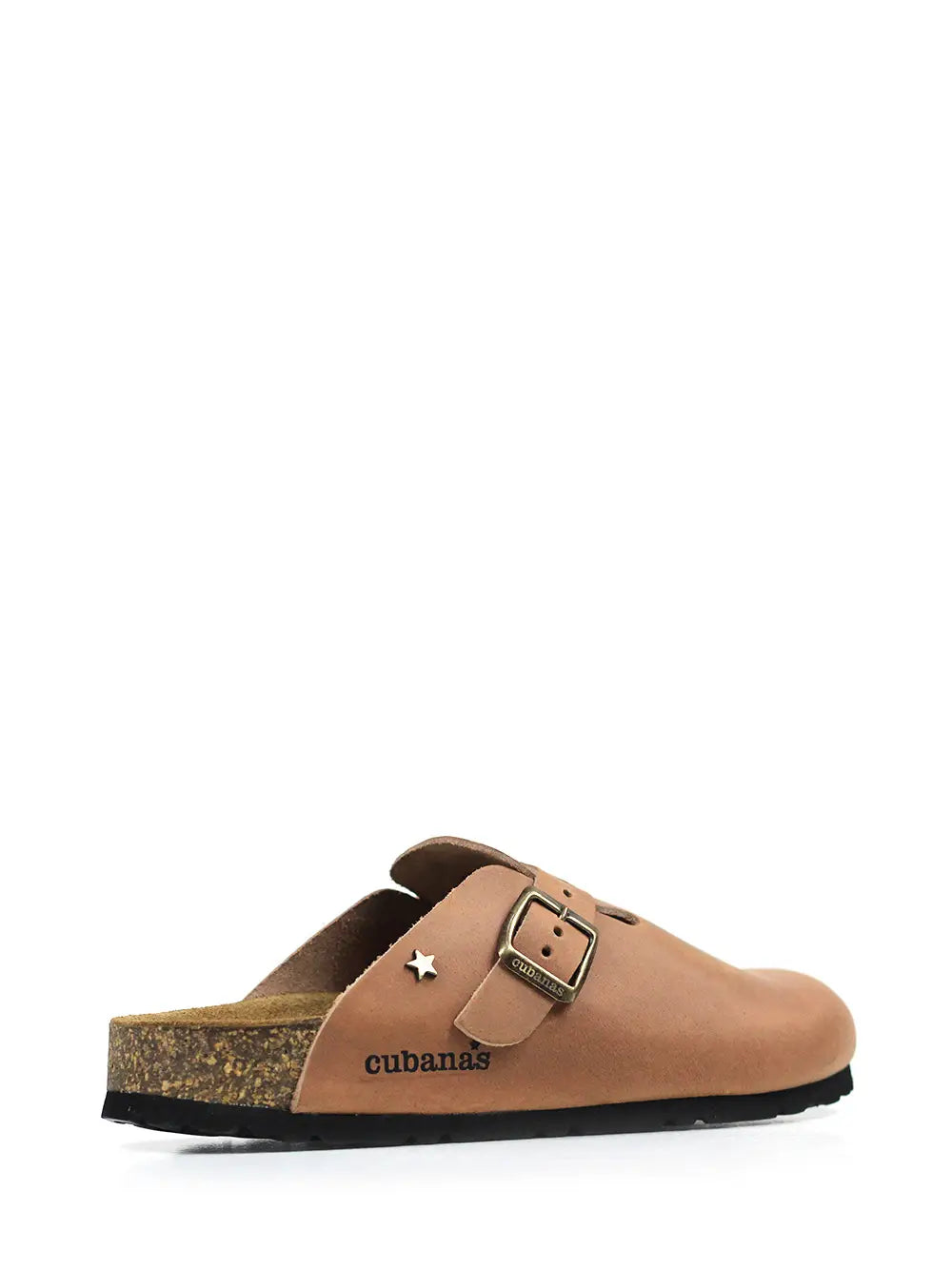 Maria Sandal in Camel Leather