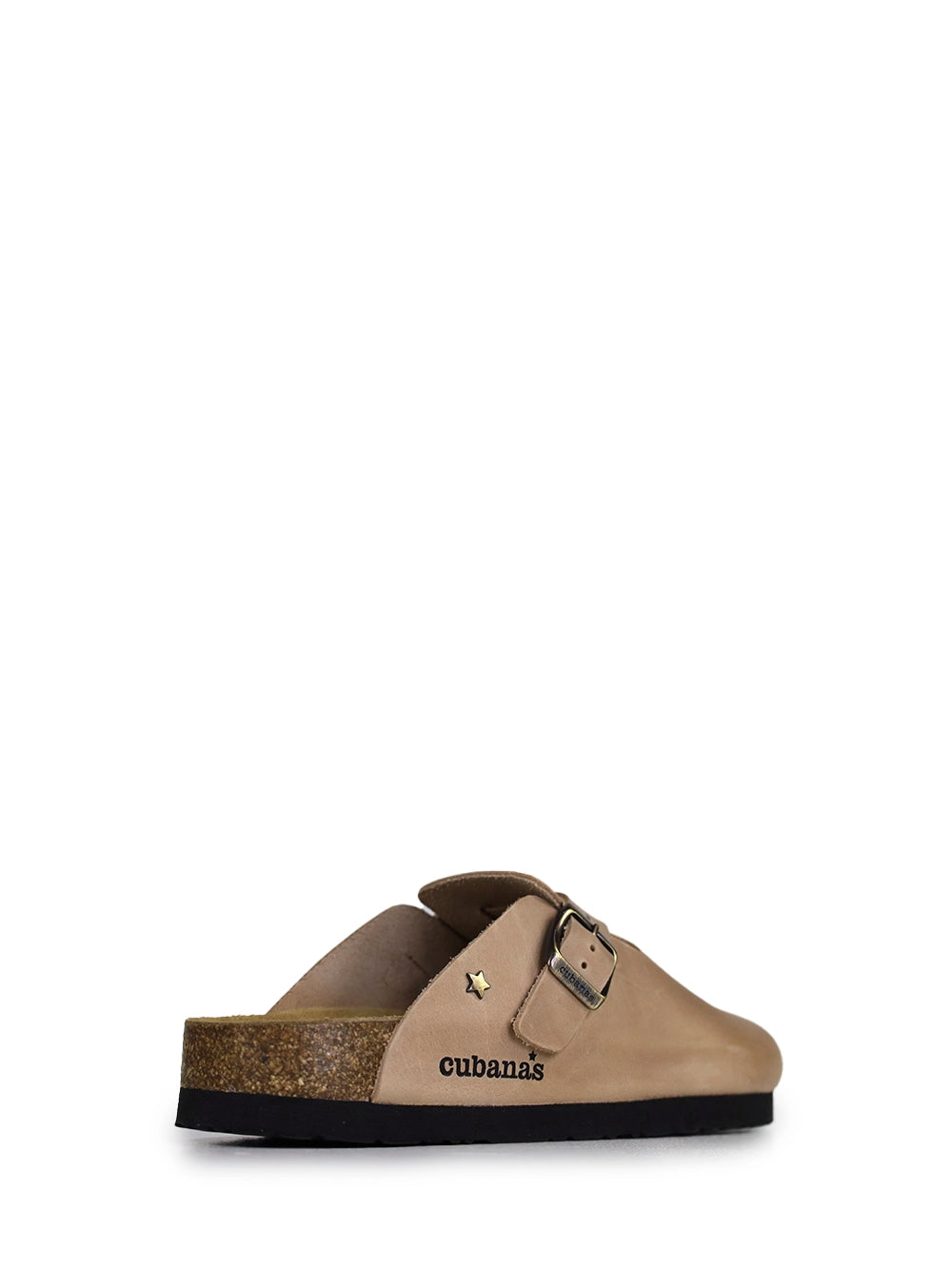 Sandalia María de Piel Beige