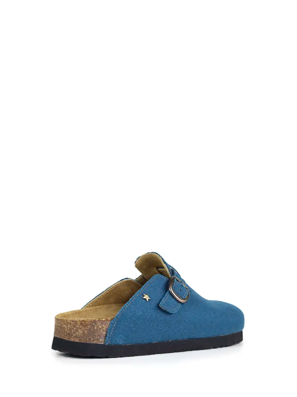 Sandália Maria em Burel Azul