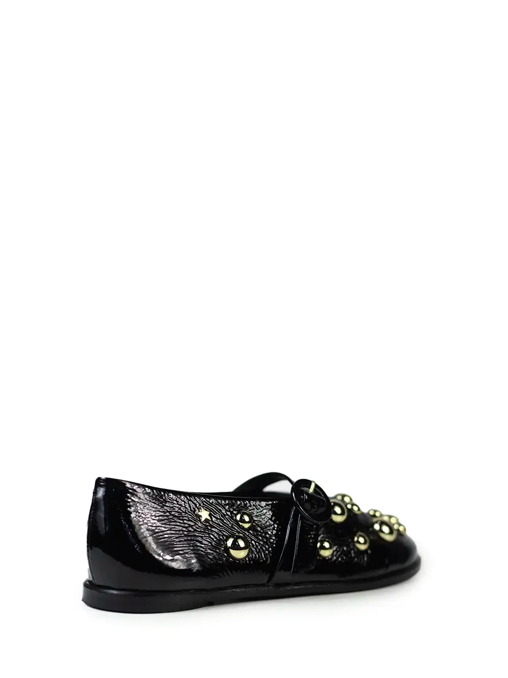 Sabrina in Black Leather and Studs