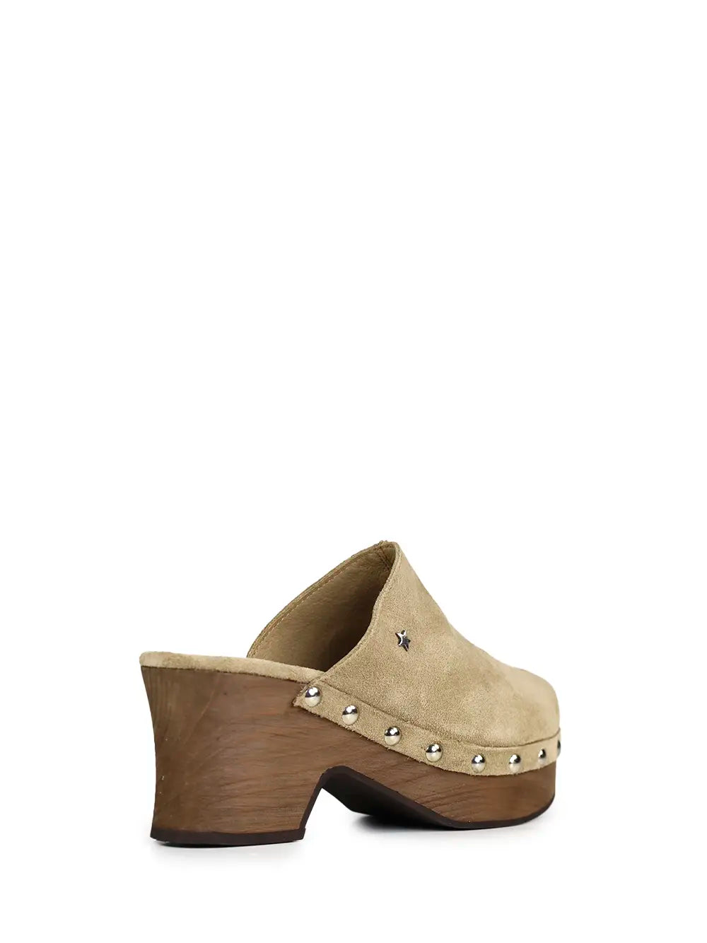 Soca em Camurça Beige e Plataforma