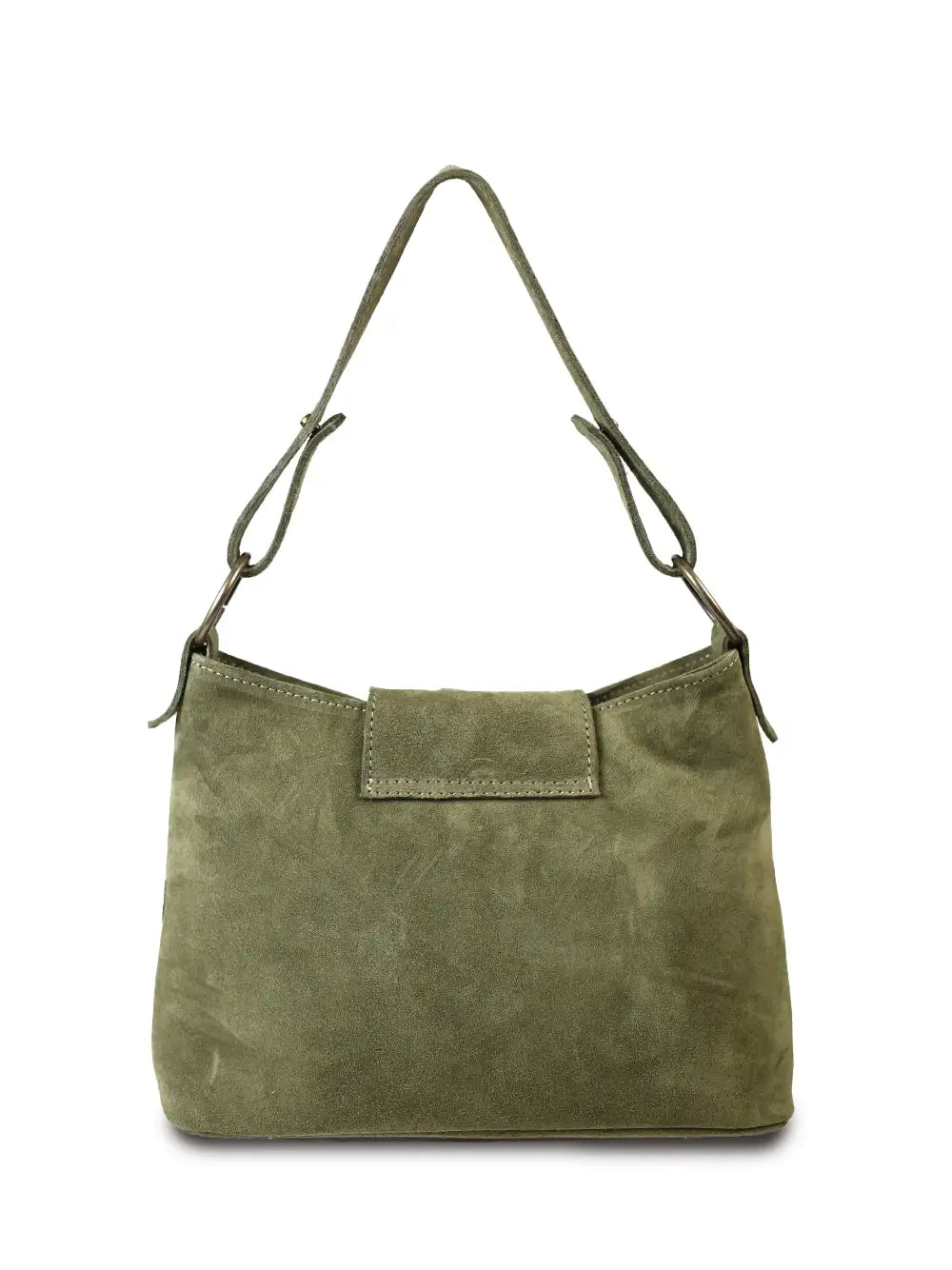 Green Suede Bag
