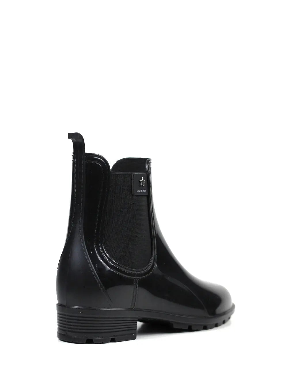 Black Rain Boot in Eco-Friendly PVC