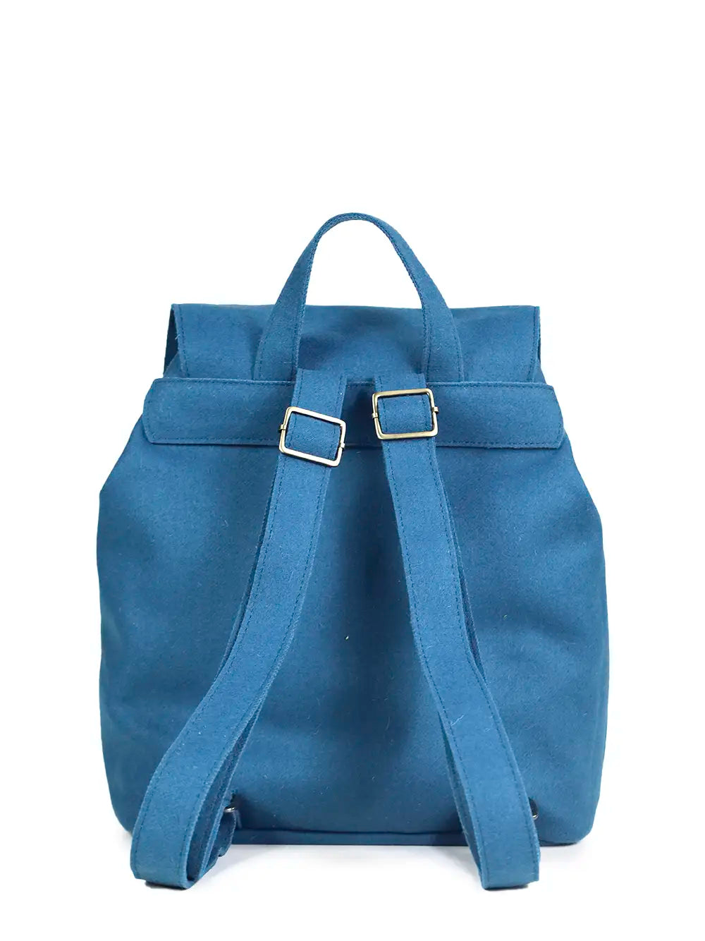Blue Burel Backpack