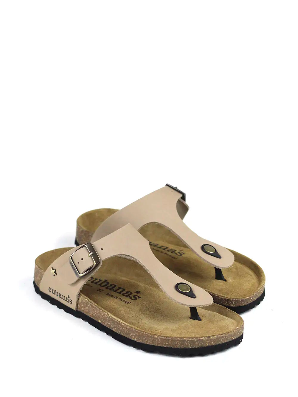 Sandalia Alice de Piel Beige