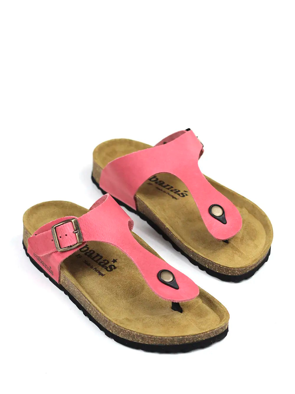 Alice Sandal in Pink Leather