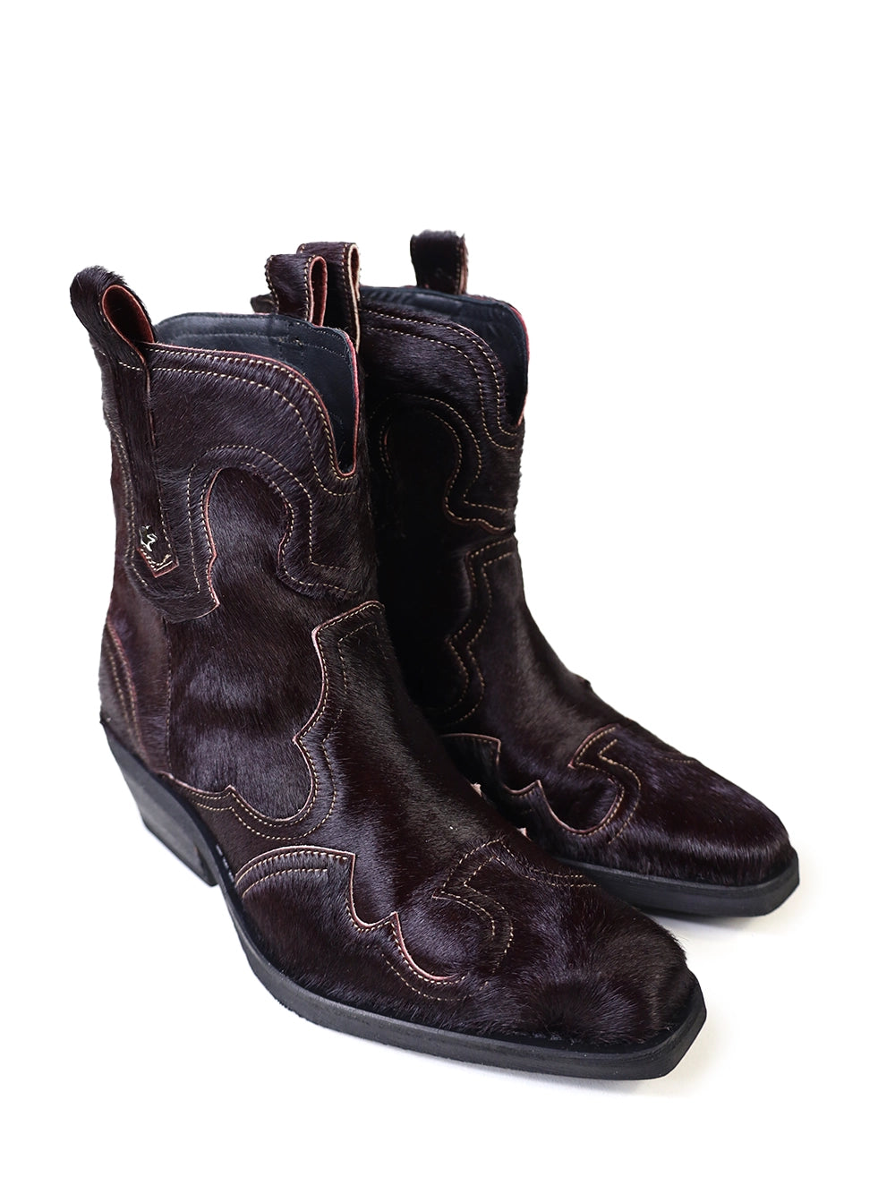 Bota Texana em Pelo Roxo
