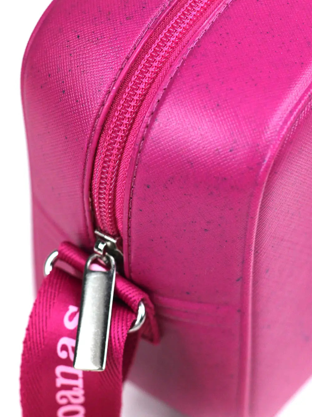 Pink Midi Bag with Shoulder Strap