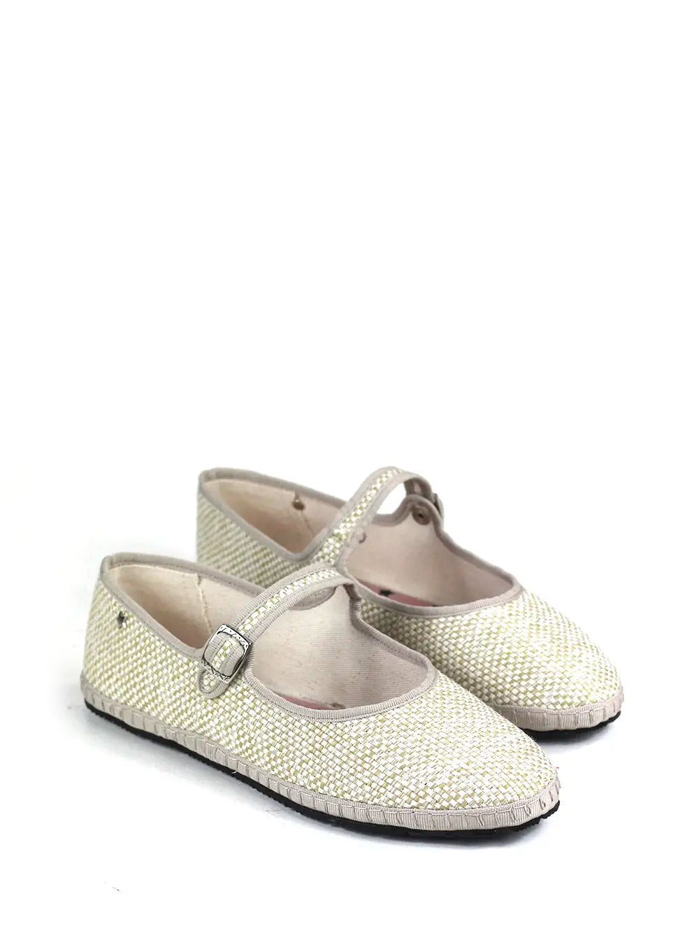 Sabrina em Tecido Entrançado Beige