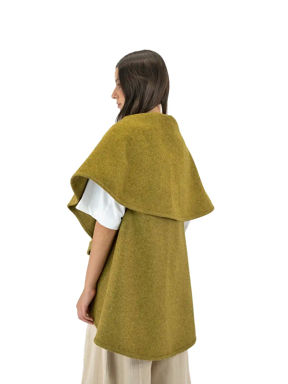 Yellow Burel Cape