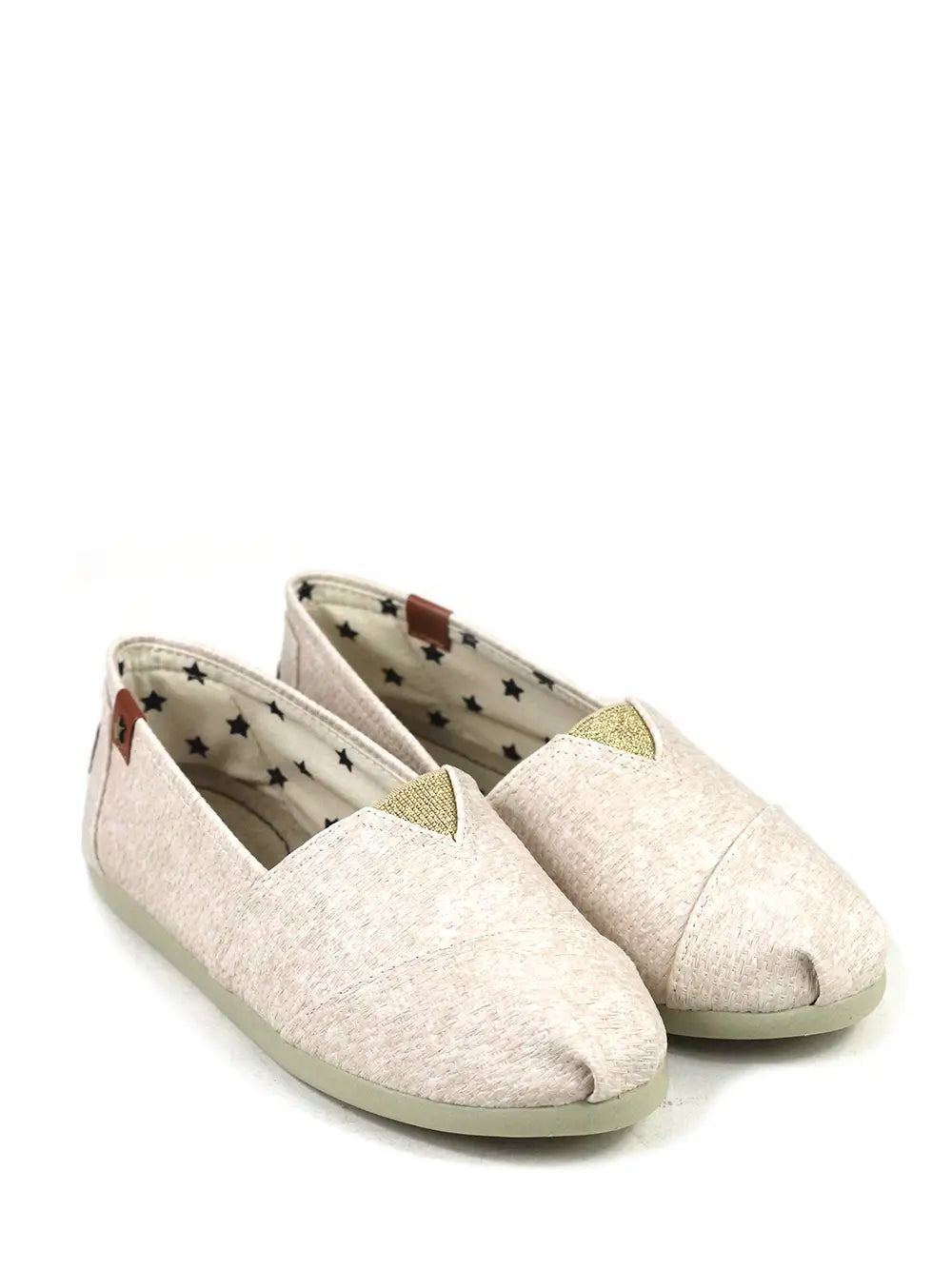 Beige Synthetic Braided Rug