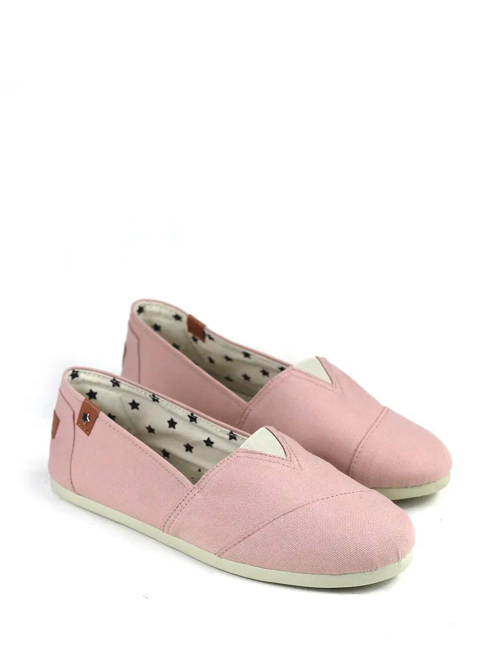 Pink Fabric Espadrille