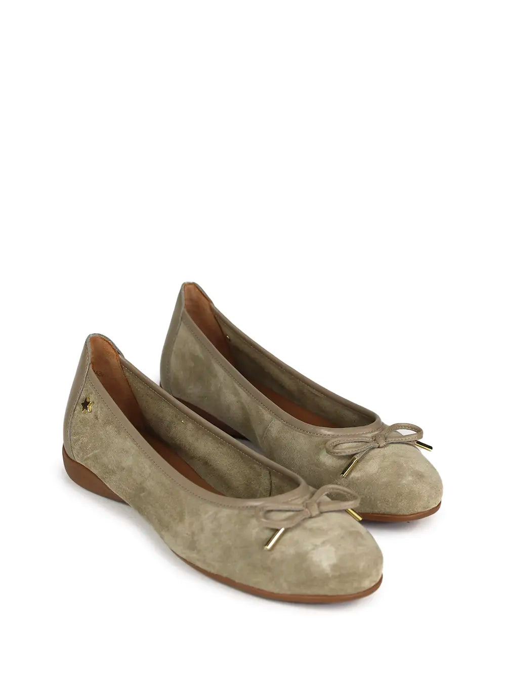 Sabrina em Camurça e Pele Camel