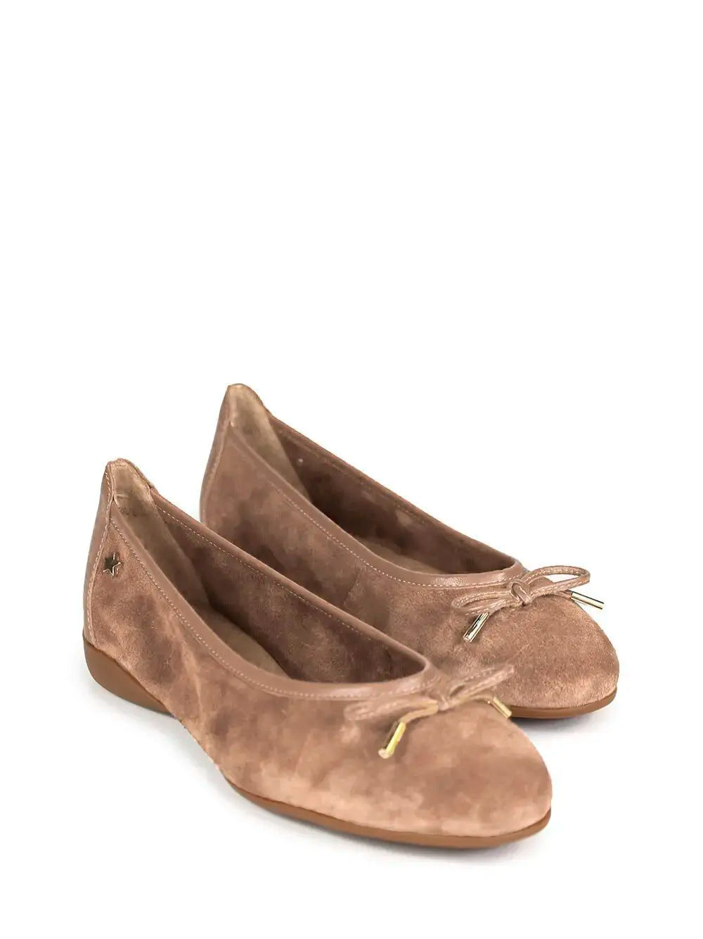 Sabrina em Camurça e Pele Castanha