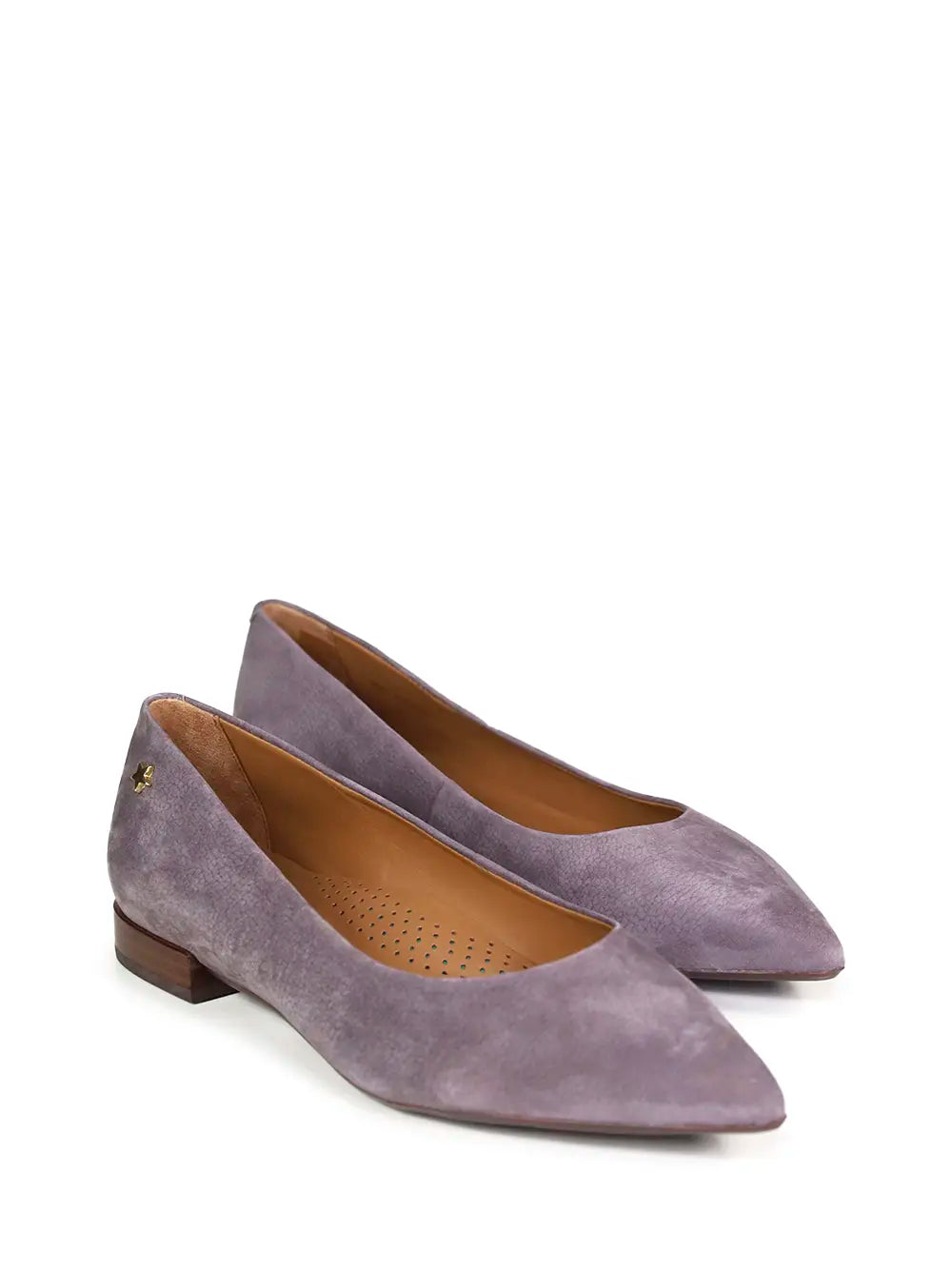 Sabrina em Pele Roxa e Biqueira Fina