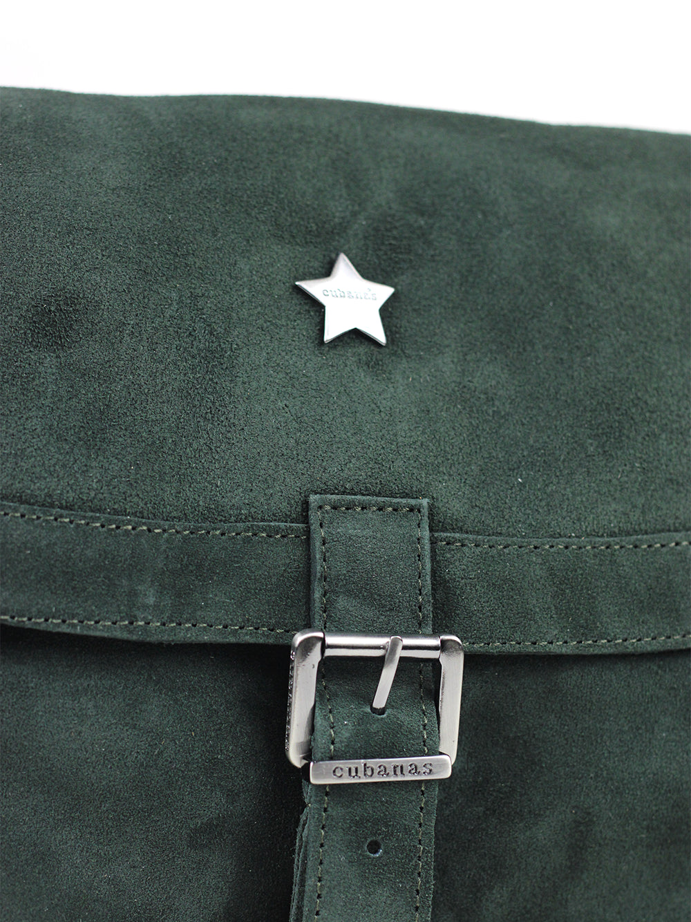 Bolso de Gamuza Verde