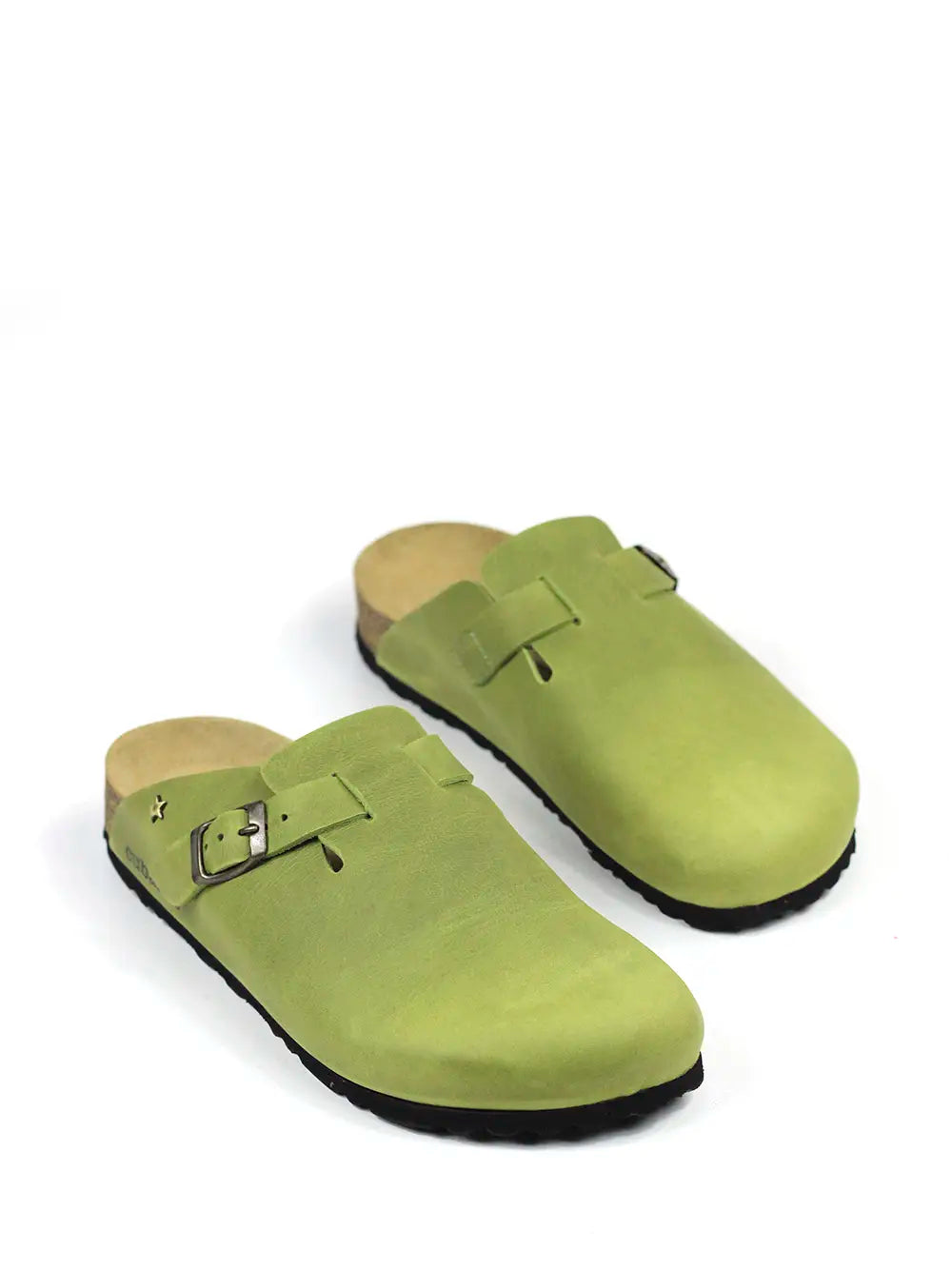 Sandália Maria em Pele Verde