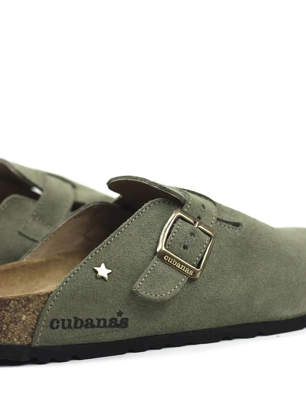 Sandália Maria em Camurça Verde