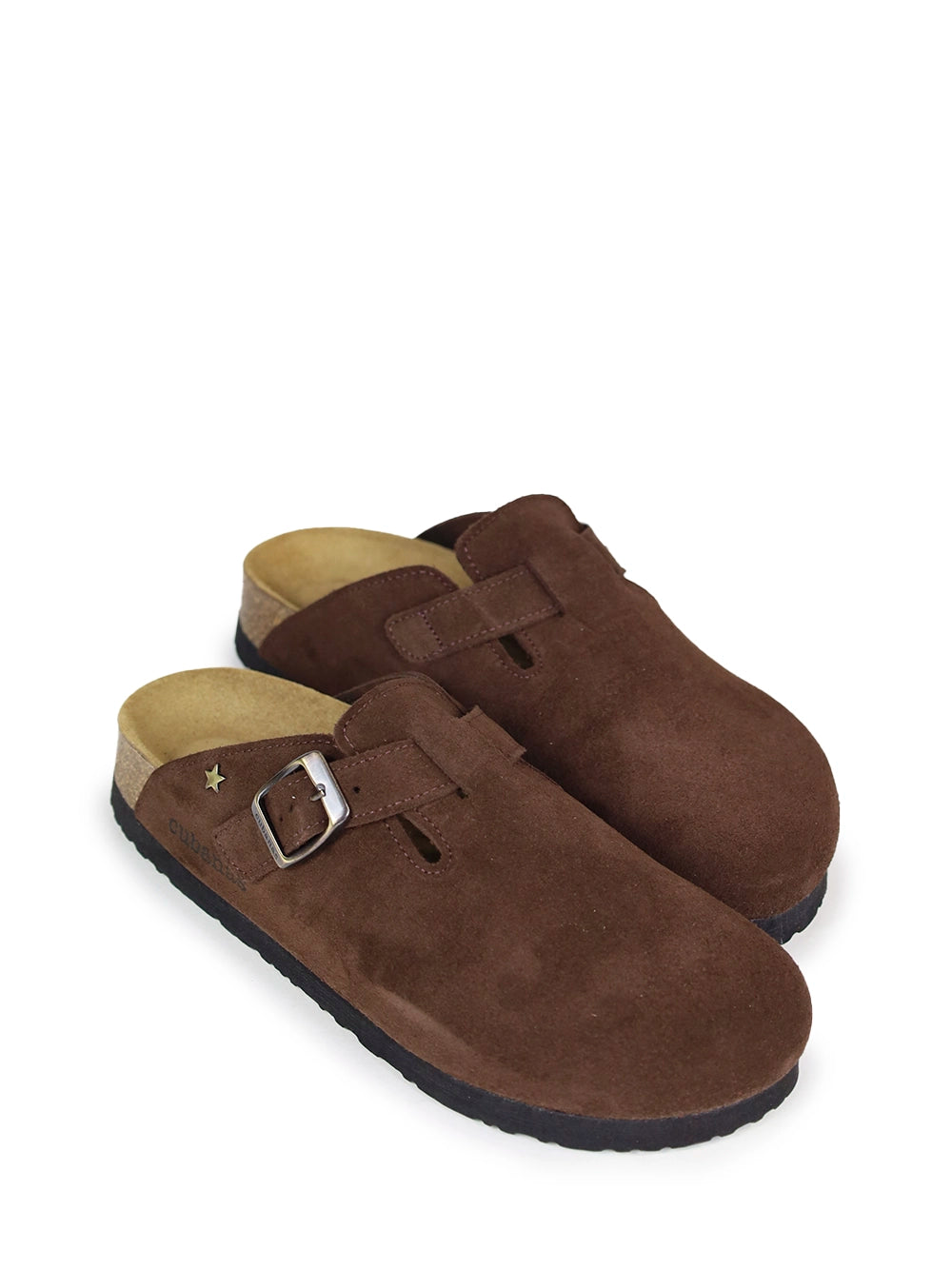 Sandale Maria en Daim Marron