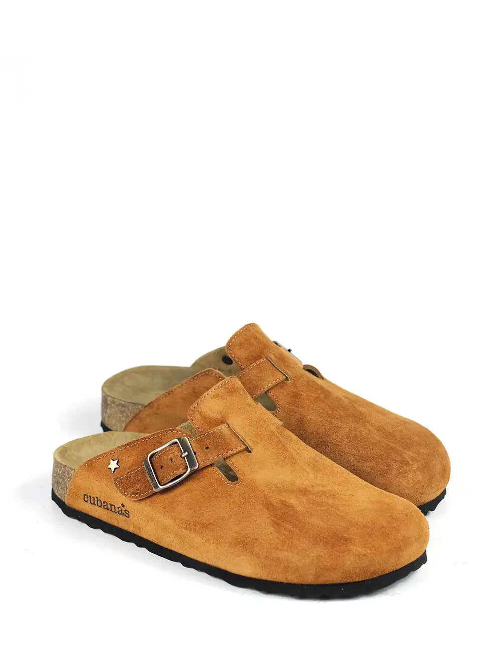 Sandália Maria em Camurça Camel