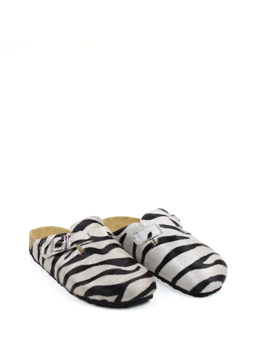 Sandália Maria em Animal Print Zebra