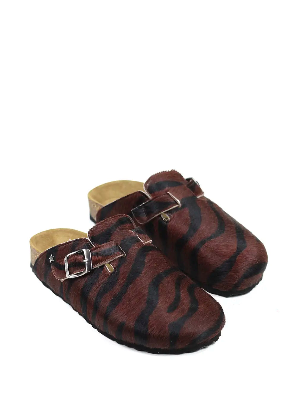 Sandalia María en Animal Print Tigre