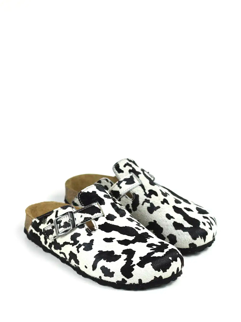 Sandália Maria em Animal Print Vaca