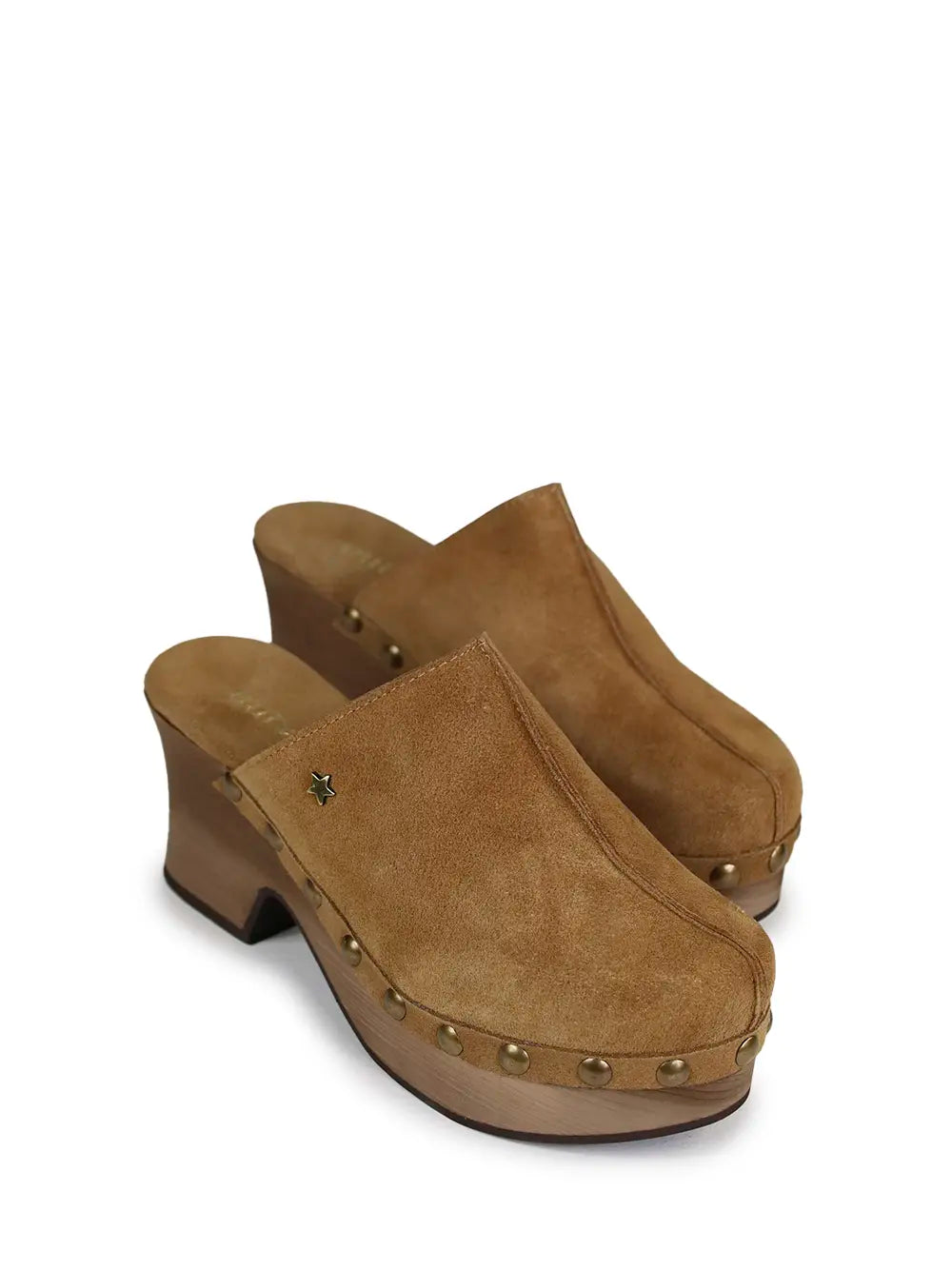 Soca em Camurça Castanha e Plataforma