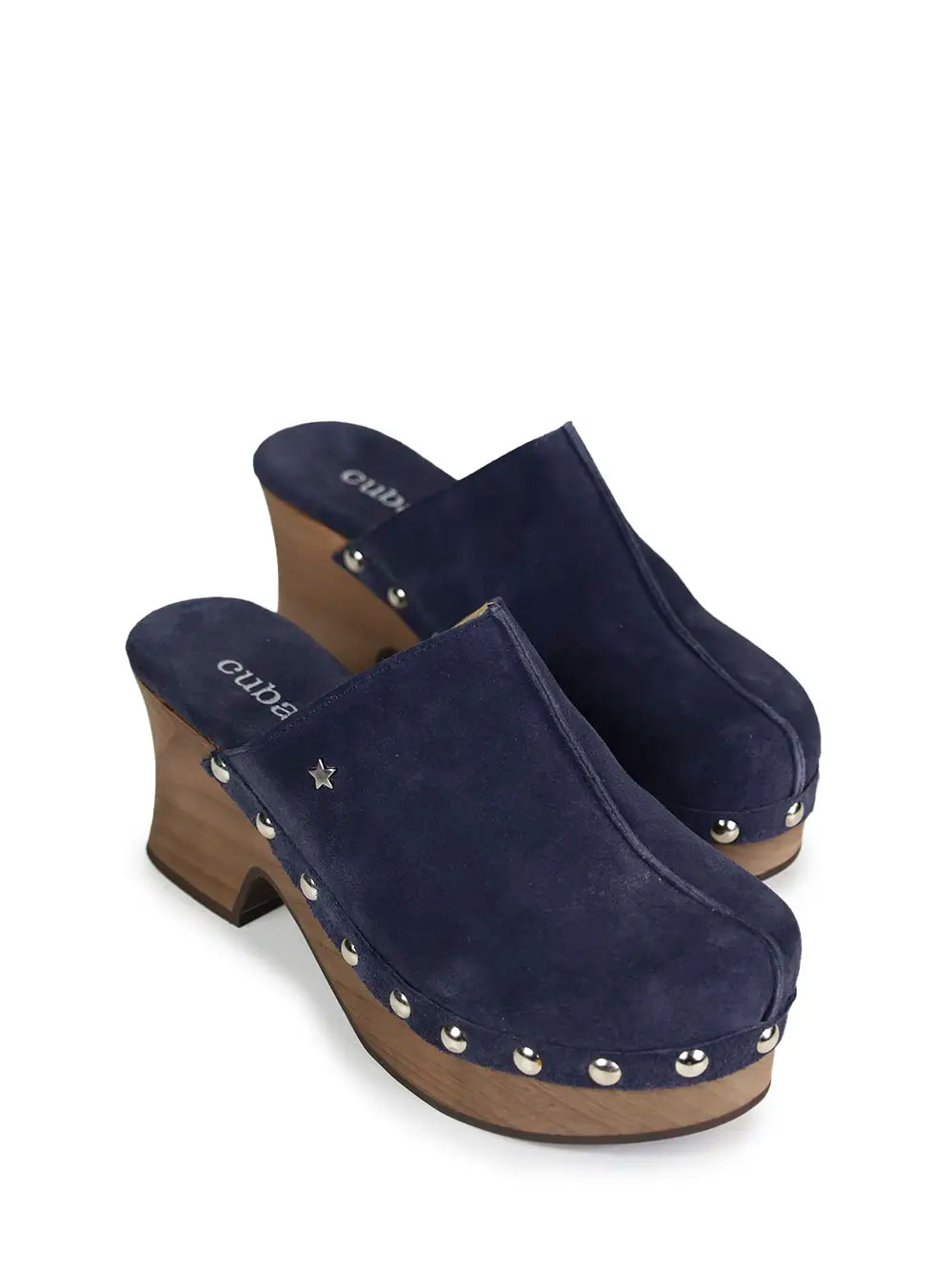 Soca em Camurça Azul e Plataforma