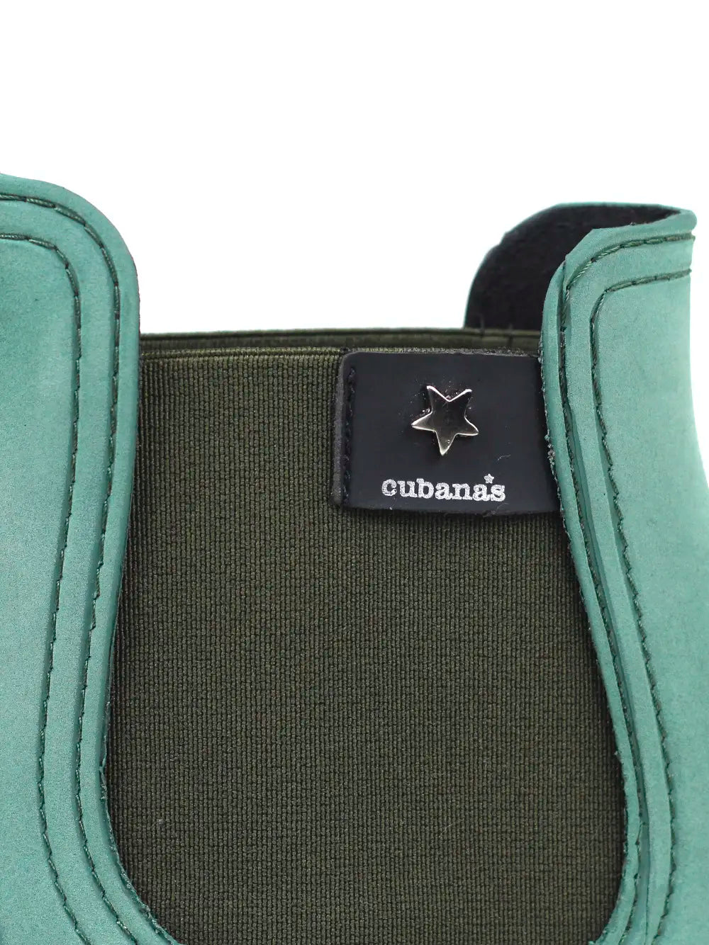 Green Rain Boot with Nubuck Finish