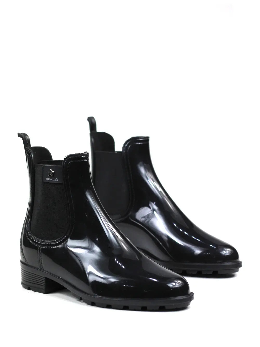 Black Rain Boot in Eco-Friendly PVC