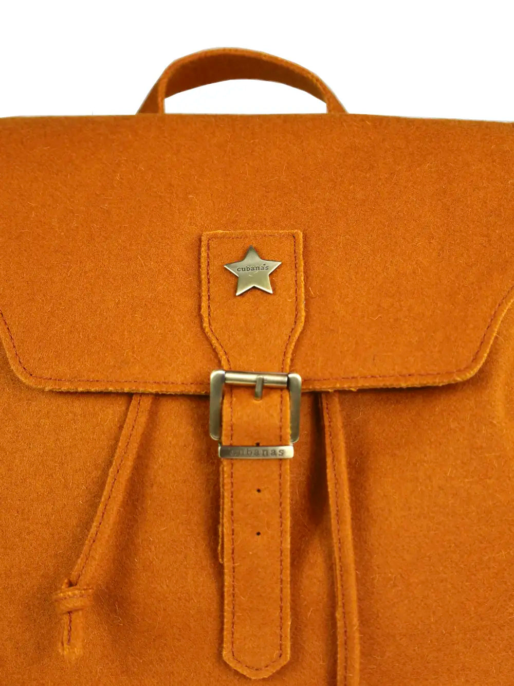 Orange Burel Backpack