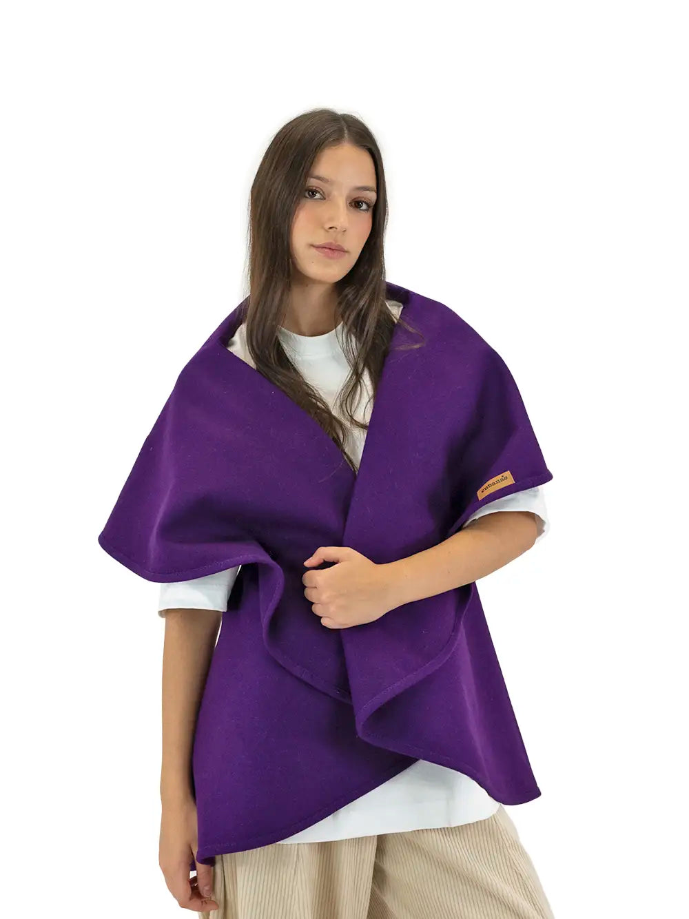 Purple Burel Cape